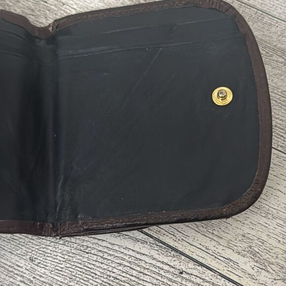 Buxton Vintage Brown Leather Bifold Wallet - Picture 11 of 12
